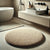 Tapis salle de bain rond
