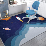 Tapis enfant dans l'espace (5 modèles) - Vignette | Mon-tapis-shop