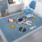 Tapis enfant dans l'espace (5 modèles) - Vignette | Mon-tapis-shop