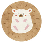 Tapis rond enfant ours - Vignette | Mon-tapis-shop