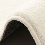 Tapis rond de salon ou chambre rouge bordeaux - Vignette | Mon-tapis-shop