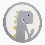 Tapis rond enfant Dinosaure - Vignette | Mon-tapis-shop