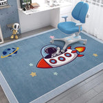Tapis enfant dans l'espace (5 modèles) - Vignette | Mon-tapis-shop
