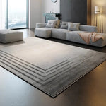 Tapis salon ou salle à manger gris dégradé - Vignette | Mon-tapis-shop