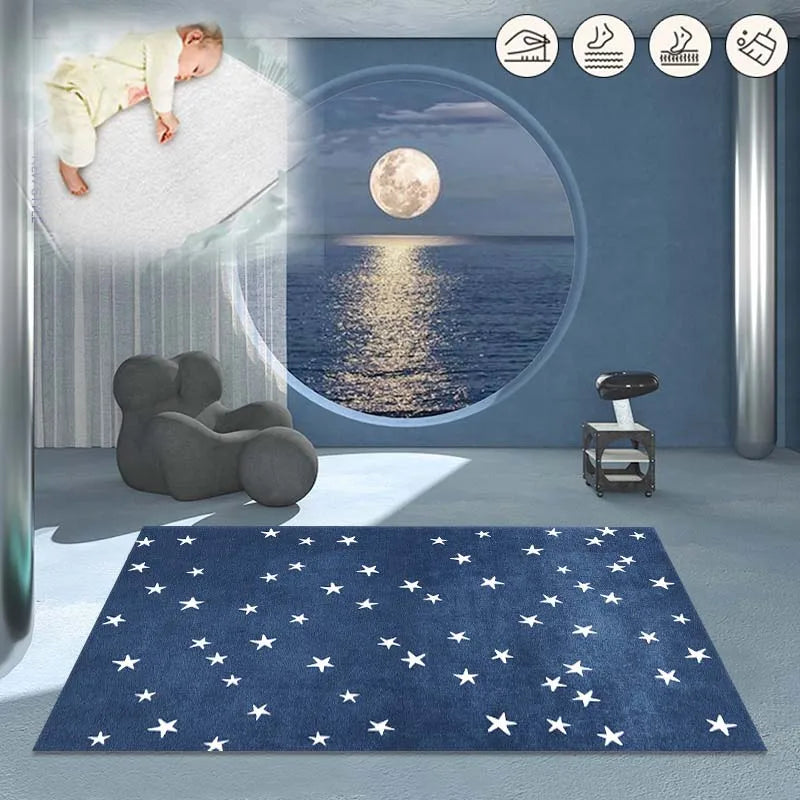 Tapis enfant Etoiles - Confortable
