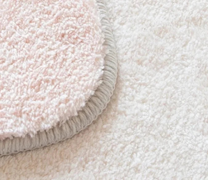 Tapis rond enfant Lapin ludique