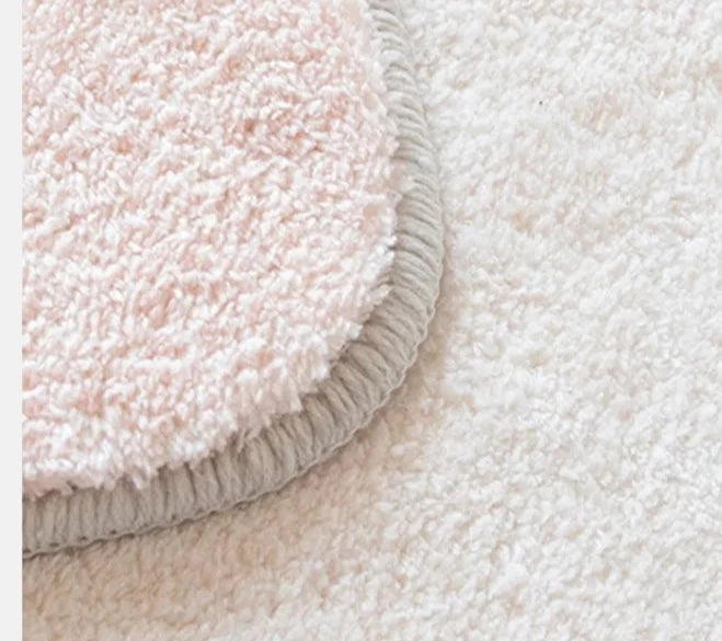 Tapis rond enfant Chat stylisé