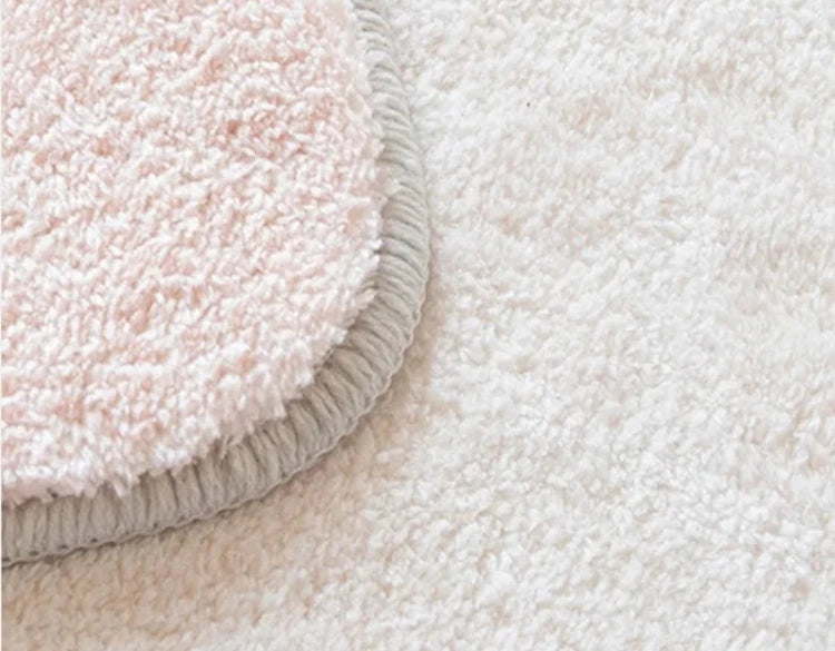 Tapis rond enfant Faon moelleux