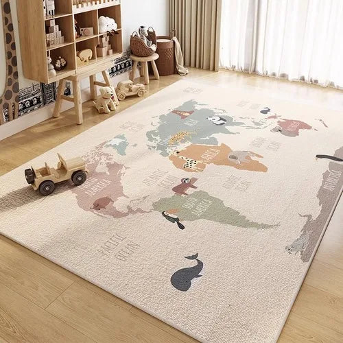 Tapis enfant animaux éducatif