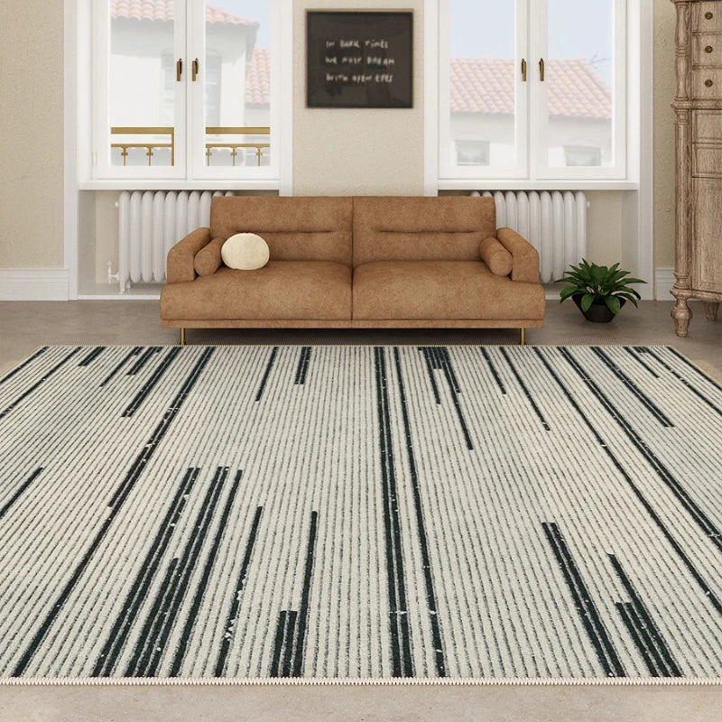 Tapis moderne coloré Karli esthétique épurée