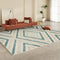 Tapis moderne coloré géométrique
