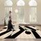 Tapis moderne de salon original