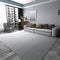 Tapis salon contemporain gris élégant