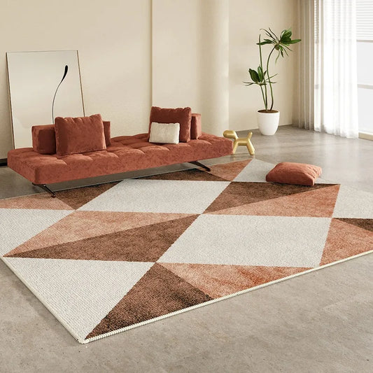 Produit: tapis moderne coloré Aura, design audacieux
