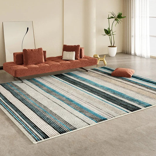 Tapis moderne coloré Arty, design à rayures
