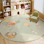 Tapis rond enfant animaux (9 modèles) - Vignette | Mon-tapis-shop