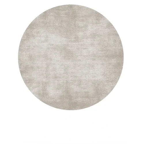 Tapis rond Gris moderne et sophistiqué
