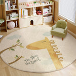 Tapis rond enfant animaux (9 modèles) - Vignette | Mon-tapis-shop