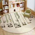 Tapis rond enfant animaux (9 modèles) - Vignette | Mon-tapis-shop